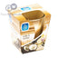 PAN AROMA CLEAR GLASS VANILLA & COCONUT CANDLE 12s
