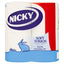 NICKY SOFT TOUCH WHITE TOILET ROLL 4ROLL