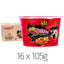 Samyang Buldak Hot Chicken Flavour Ramen 2x Spicy 105g Bowl 16 Pack