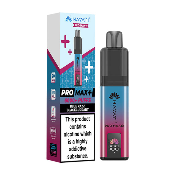 HAYATI PRO MAX+ KIT BLUE RAZZ BLACKCURRANT (5) Main image