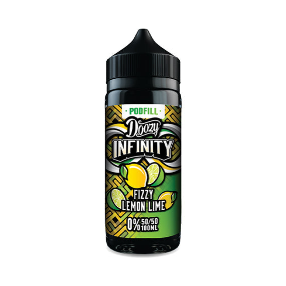 DOOZY INFINITY POD FILL 100ML FIZZY LEMON LIME Main image
