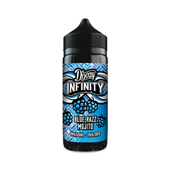 DOOZY INFINITY 70/30 100ML BLUE RAZZ MOJITO Main image