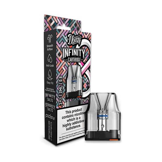 DOOZY INFINITY CARTRIDGE 0.8 OHMS POD (3) Main image