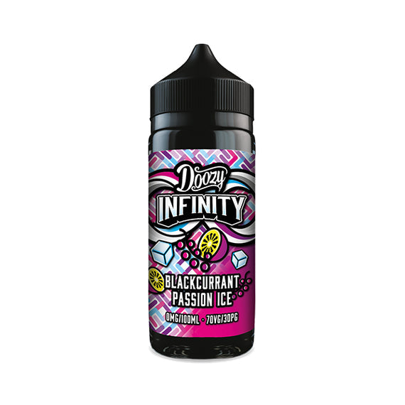 DOOZY INFINITY 70/30 100ML BLACKCURRANT PASSION ICE Main image
