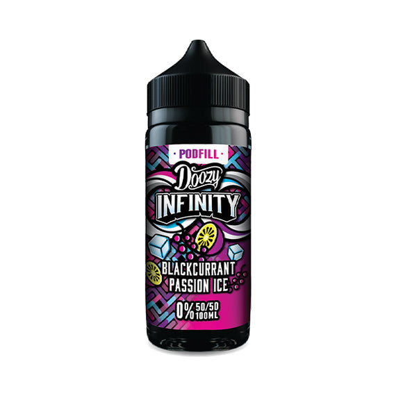 DOOZY INFINITY POD FILL 100ML BLACKCURRANT PASSION ICE Main image