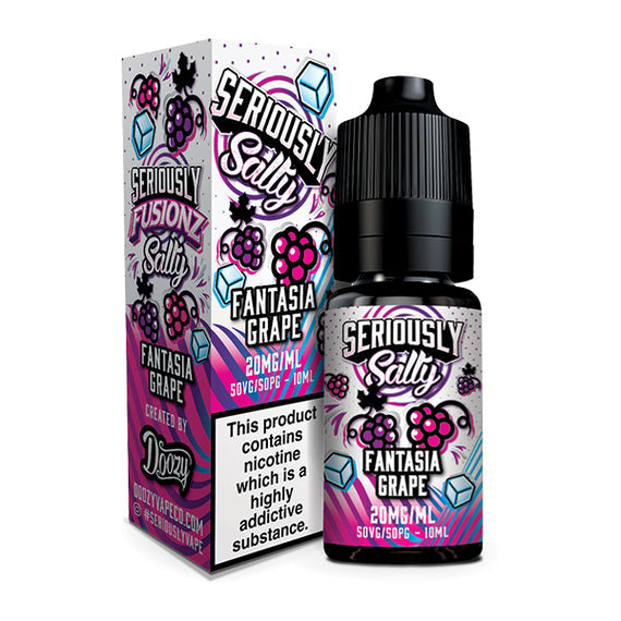 DOOZY FUSIONZ 10ML NIC SALTS FANTASIA GRAPE (10) Main image