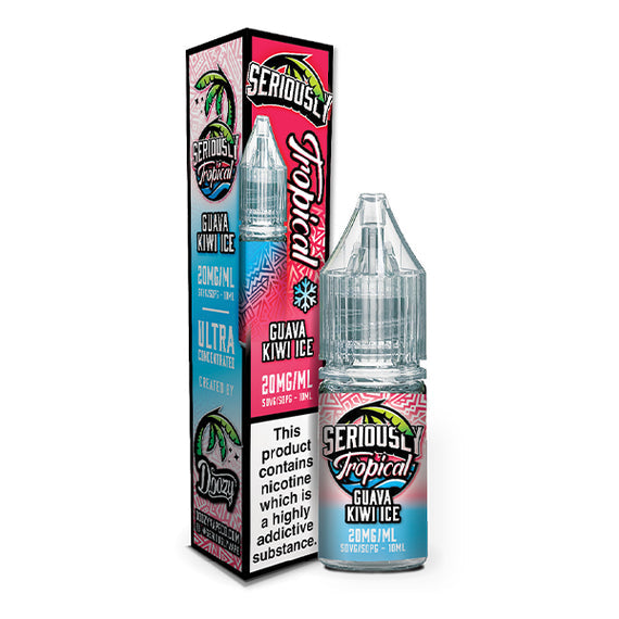 DOOZY TROPICAL 10ML NIC SALTS GUAVA KIWI ICE (10) Main image