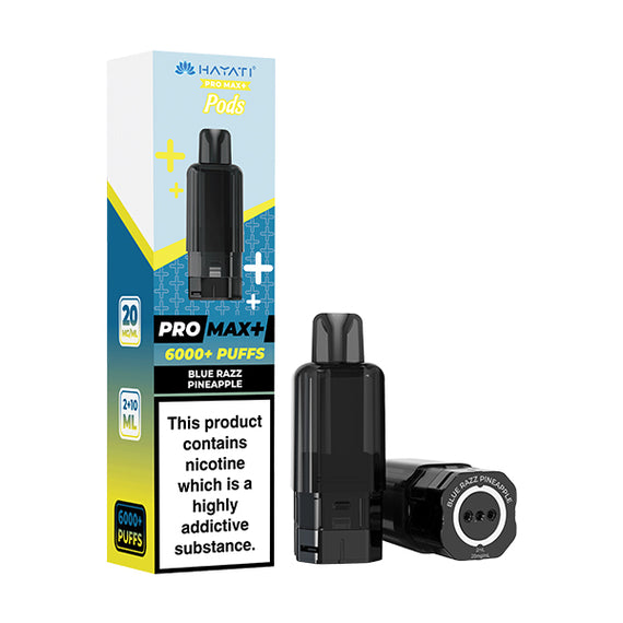 HAYATI PRO MAX+ POD BLUE RAZZ PINEAPPLE (5) Main image