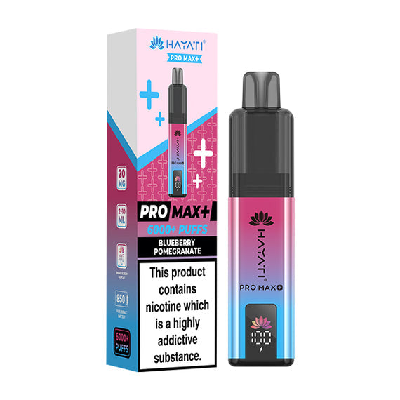 HAYATI PRO MAX+ KIT BLUEBERRY POMEGRANATE (5) Main image