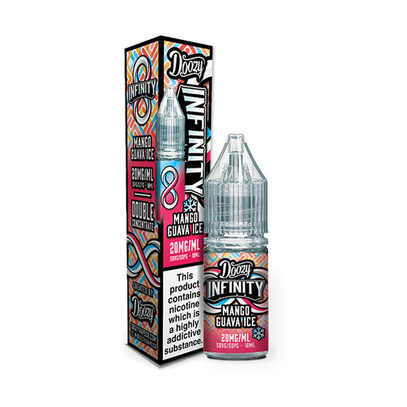 DOOZY INFINITY 10ML NIC SALTS MANGO GUAVA ICE (10) Main image