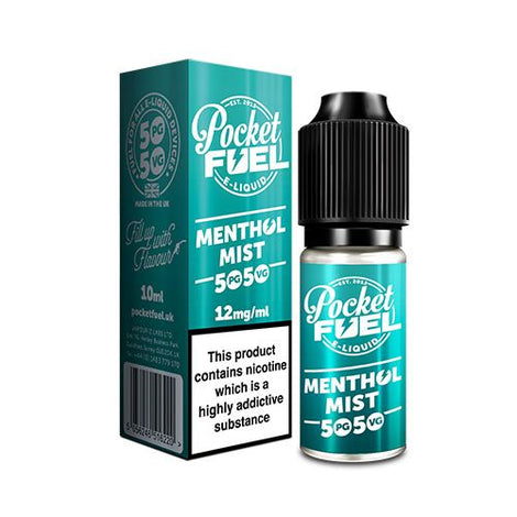 POCKET FUEL 10ML 50/50 MENTHOL MIST (10) Main image