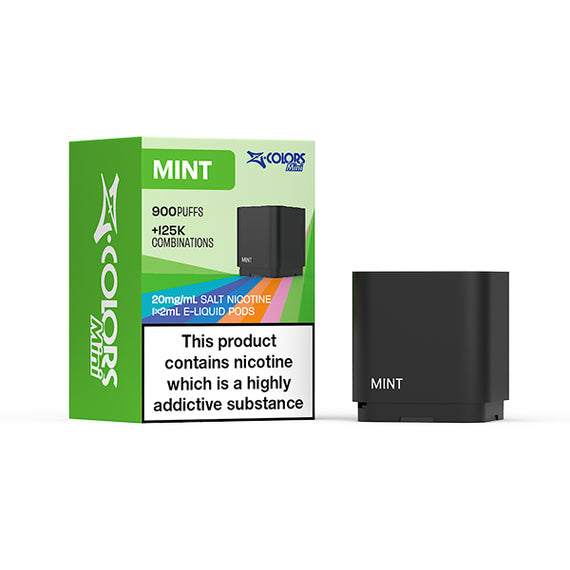 ZLABS ZCOLORS MINI PREFILLED POD MINT (10) Main image