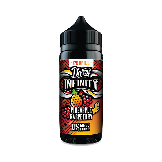 DOOZY INFINITY POD FILL 100ML PINEAPPLE RASPBERRY Main image