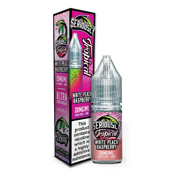 DOOZY TROPICAL 10ML NIC SALTS WHITE PEACH RASPBERRY (10) Main image