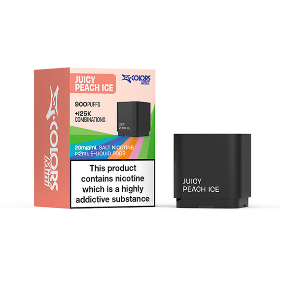 ZLABS ZCOLORS MINI PREFILLED POD JUICY PEACH (10) Main image