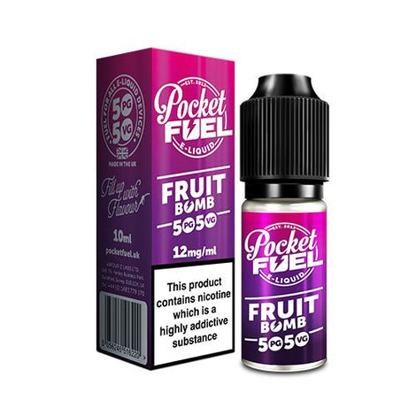 POCKET FUEL 10ML 50/50 FRUIT BOMB (10) Main image
