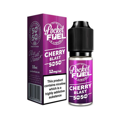 POCKET FUEL 10ML 50/50 CHERRY BLAST (10) Main image