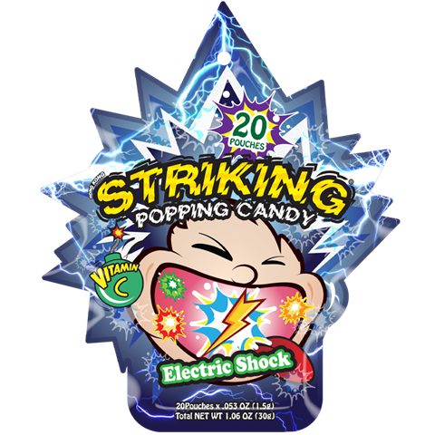 Striking Popping Candy Electric Shock 30g