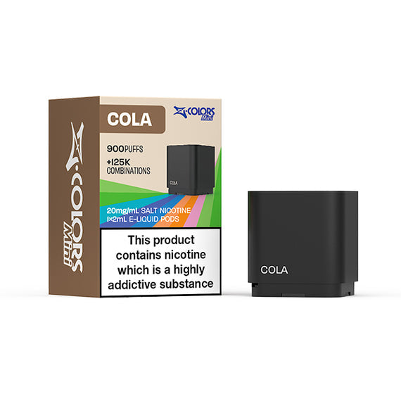 ZLABS ZCOLORS MINI PREFILLED POD COLA (10) Main image