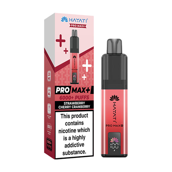 HAYATI PRO MAX+ KIT STRAWBERRY CHERRY CRANBERRY (5) Main image