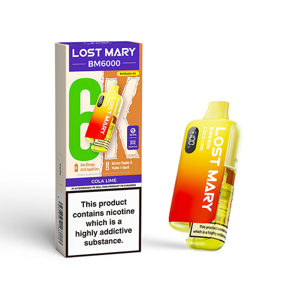 LOST MARY BM6000 KIT COLA LIME (5) Main image