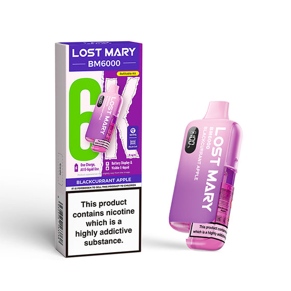 LOST MARY BM6000 KIT BLACKCURRANT APPLE (5) Main image
