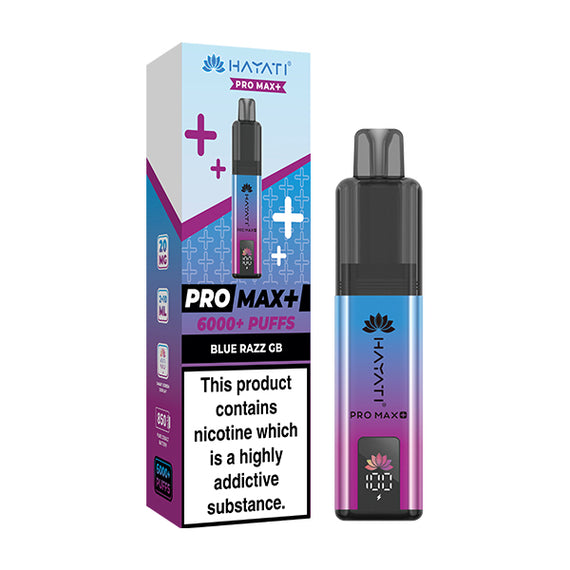 HAYATI PRO MAX+ KIT BLUE RAZZ GB (5) Main image