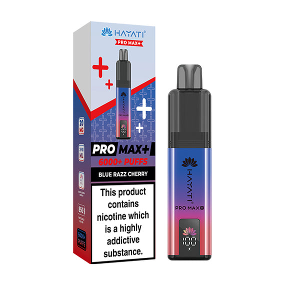 HAYATI PRO MAX+ KIT BLUE RAZZ CHERRY (5)