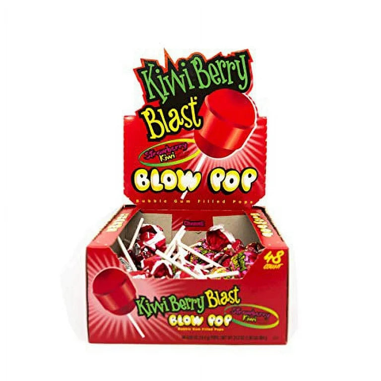 Charms Kiwi Berry Blast Blow Pops Pack of 48 Main image