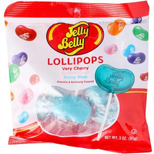 Jelly Belly Lollipops Assorted Flavored (85g) 5 Count Main image
