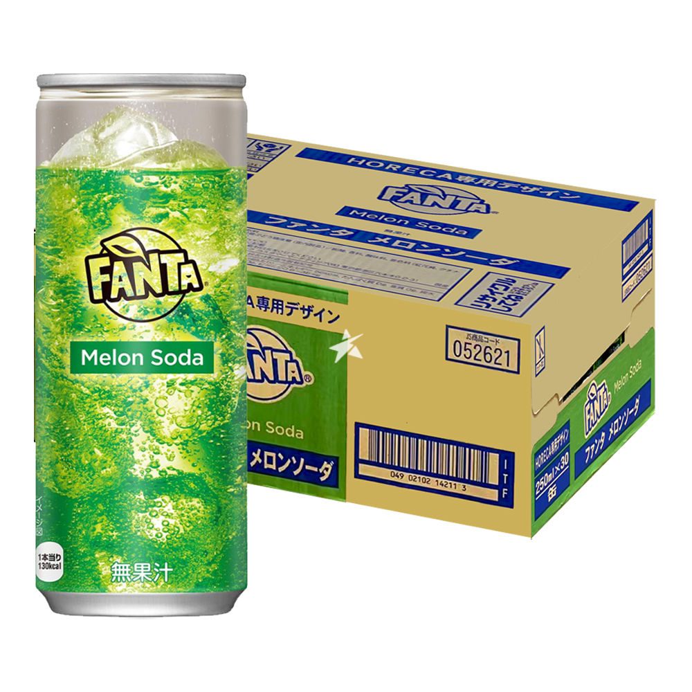 Japanese Fanta Melon Soda 250ml 30 Pack