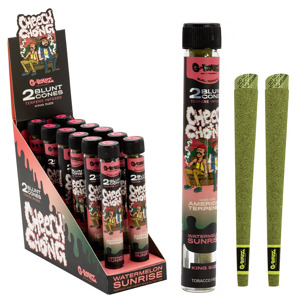 G-Rollz Watermelon Sunrise King Size Blunts Cones 12 Pack Main image