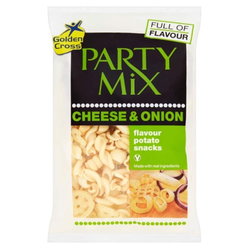 GOLDEN CROSS PARTY MIX CHEESE & ONION 125g