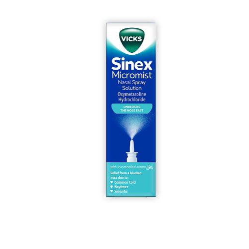 VICKS SINEX MICROMIST NASAL SPRAY 15ml Main image