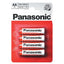 PANASONIC ZINC AA BATTERY 4S
