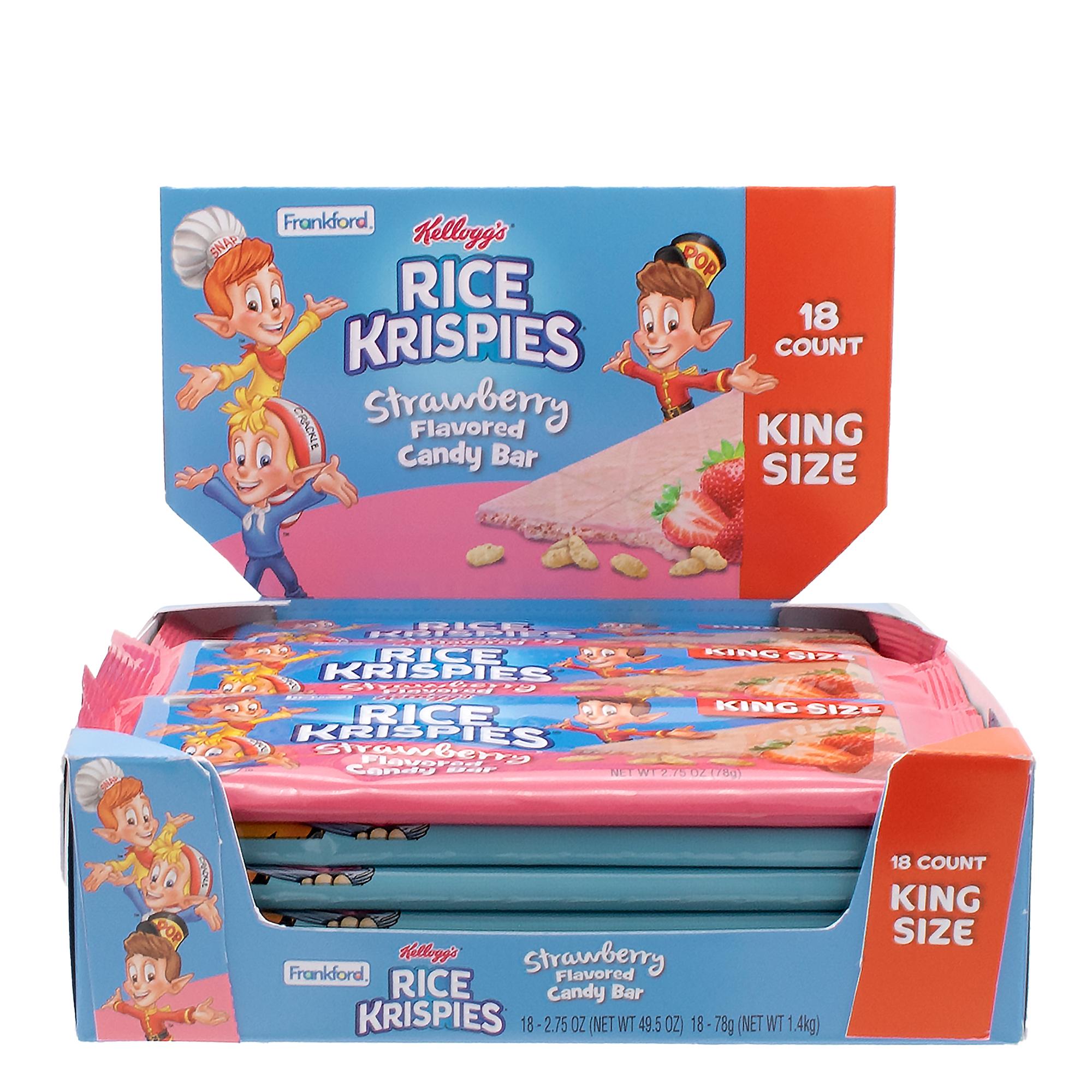 Kellogg’s Rice Krispies Strawberry Flavoured Candy Bars Pack of 18 Main image