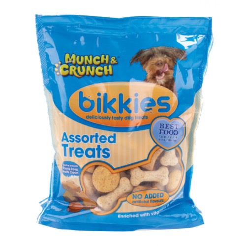 MUNCH & CRUNCH BIKKIES ASSORTED TREATS 400g Main image