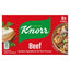 KNORR BEEF STOCK CUBES 8s