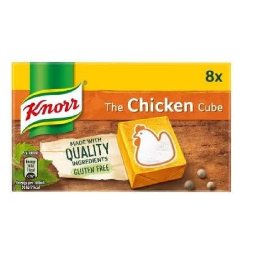 KNORR CHICKEN CUBES 8s