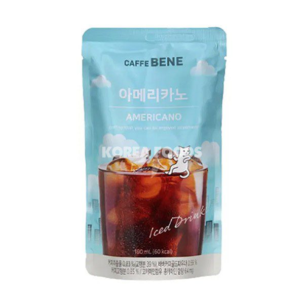 Caffe Bene Drink 190ml-Americano Pack of 10 Main image