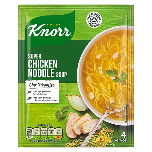 KNORR 1.5PT SUPER CHICKEN NOODLE SOUP 51g
