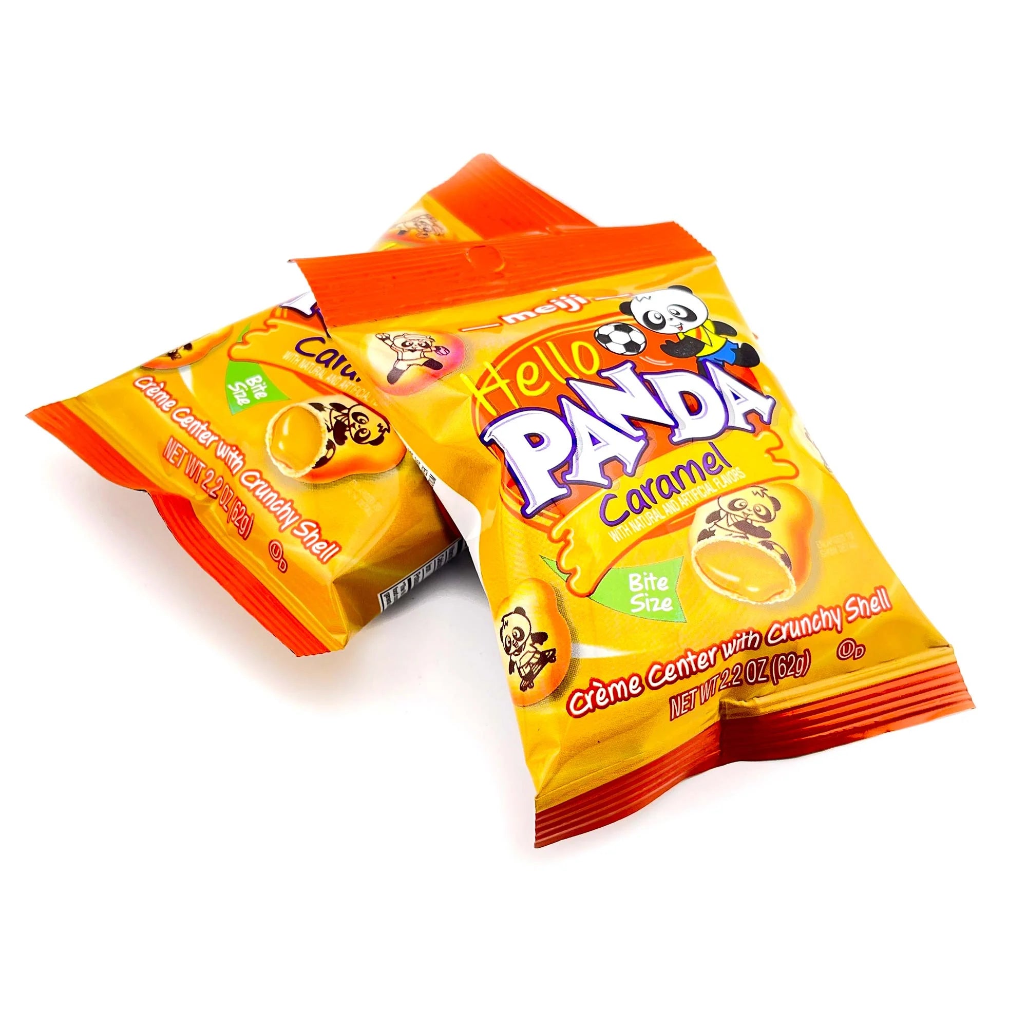 Meiji Hello Panda Caramel Cream Filled Shell 62g