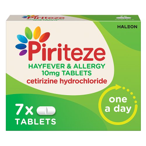 PIRITEZE ALLERGY TABLETS 7S