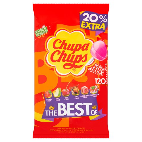 CHUPA CHUPS ASSORTED REFILL 120s