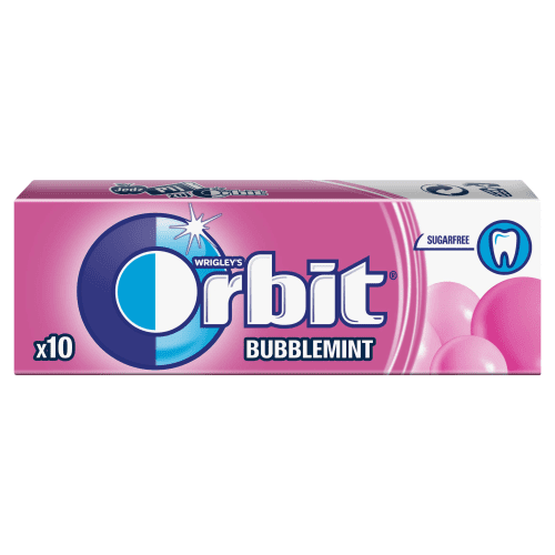 Wrigley's Orbit Bubblemint Chewing Gum 30x 14g Main image