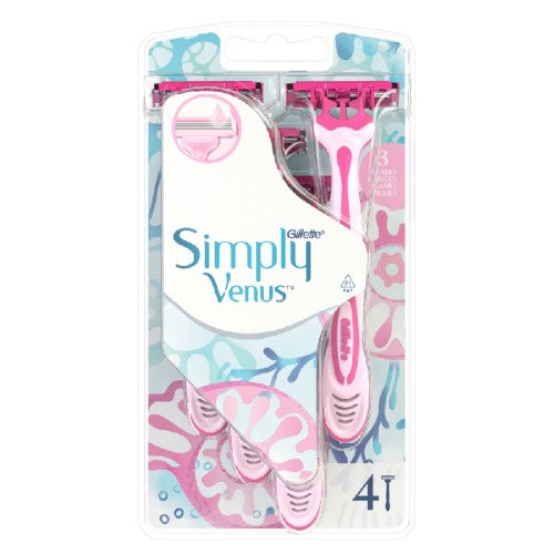 GILLETTE SIMPLY VENUS 4s 4s