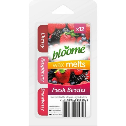 BLOOME WAX MELTS FRESH BERRIES 6 PACK