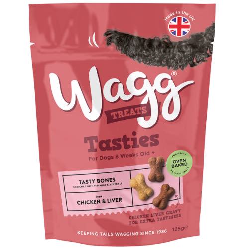 WAGG TASTY BONES TREATS 125g Main image