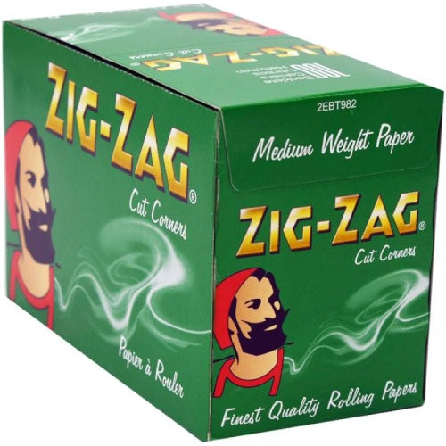 ZIG ZAG GREEN PAPERS 100s Main image