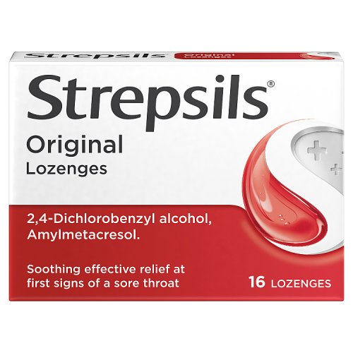 STREPSILS ORIGINAL LOZENGES 16S Main image